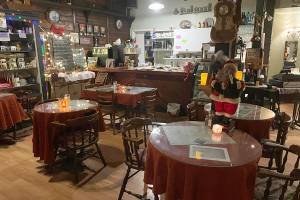 The Packing House in Spences Bridge, all decked out for Christmas. (Steve Rice/Facebook)