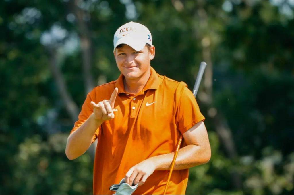 Daniel Bennett, 20, a former junior member at Gorge Vale Golf Club, is making his PGA Tour debut at the Arnold Palmer Invitational. (Photo courtesy of The University of Texas Athletics/Website)